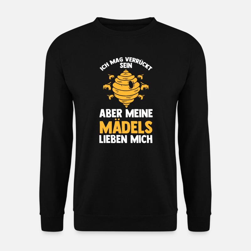 Imker Bienen Biene Geschenk - Unisex Pullover - Schwarz