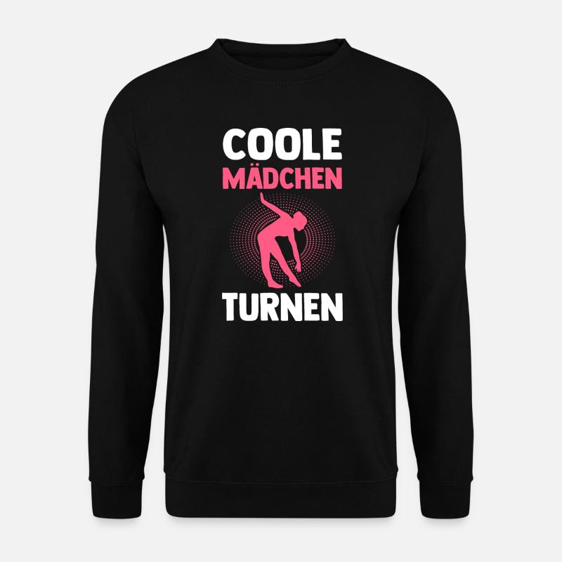 Turner Mädchen Turnerin Geschenk - Unisex Pullover - Schwarz