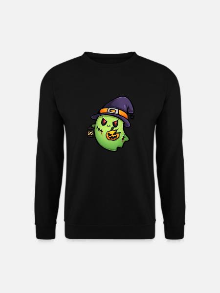Süßes Zombie Gespenst - Party - Halloween - Unisex Pullover - Schwarz
