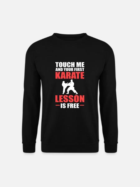Karaté Autodéfense - Sweat-shirt Unisexe - noir
