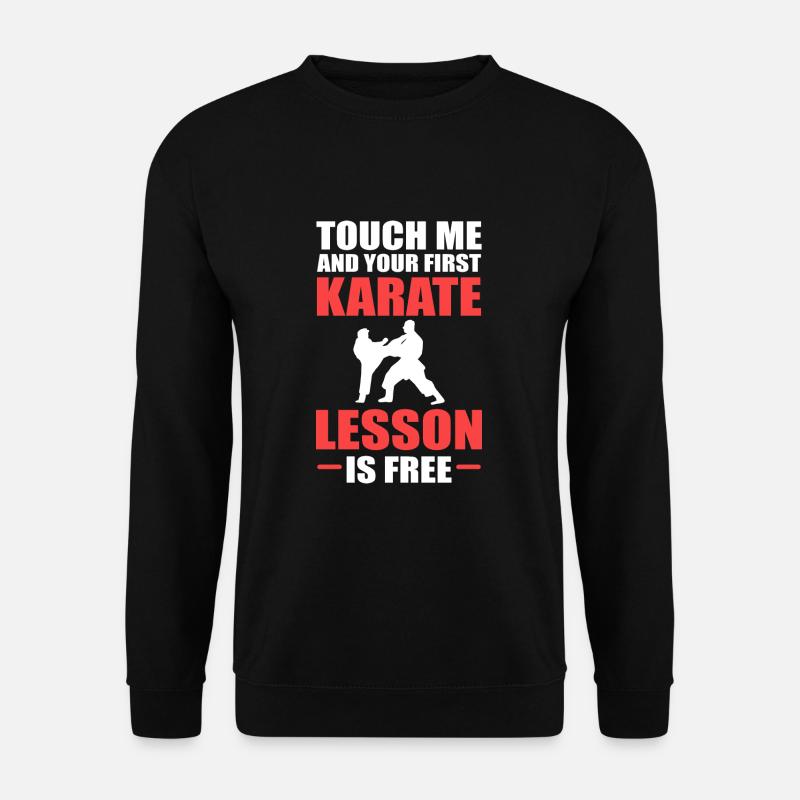 Karaté Autodéfense - Sweat-shirt Unisexe - noir