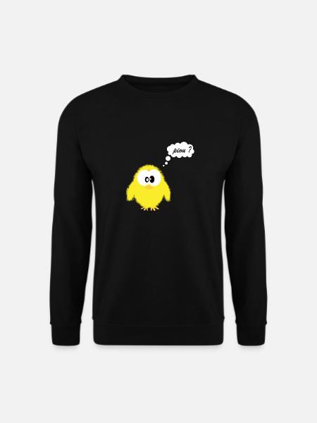 piou dev - Sweat-shirt Unisexe - noir