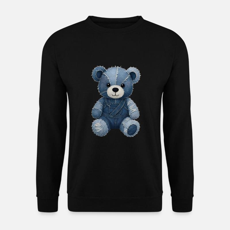 Jeans Teddy - Unisex Sweatshirt - black