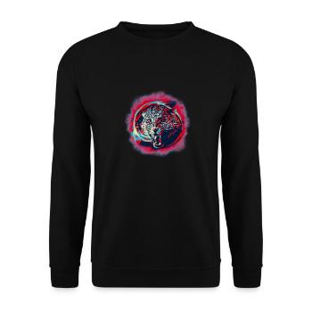 jaguard - Sweat-shirt Unisexe - noir - Devant - Alina (178cm) & Michal (187cm)