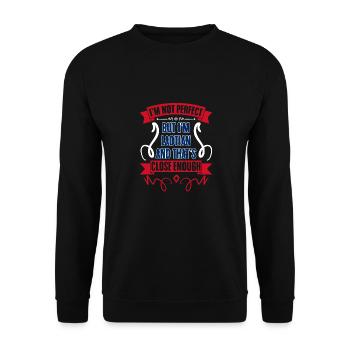 Funny Laotian Pride Lao People Laotian Roots A - Unisex Sweatshirt - black - Front - Alina (178cm) & Michal (187cm)