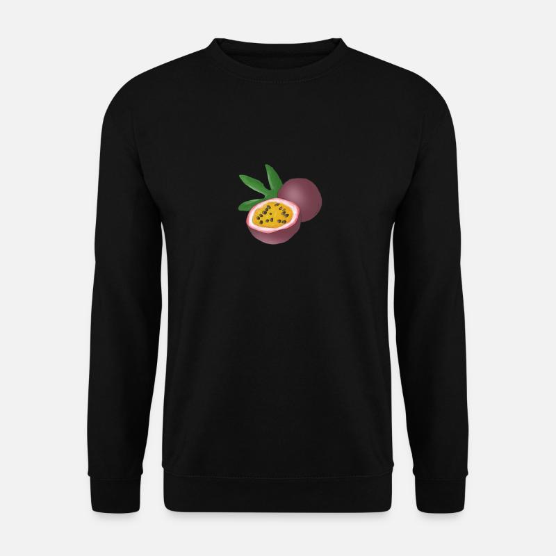 Fruit de la passion Fruit de la maracuja - Sweat-shirt Unisexe - noir