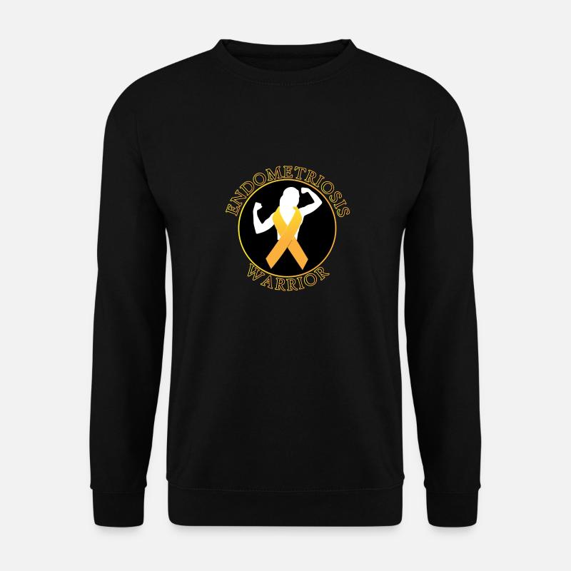 Endometriose-Krieger - Unisex Pullover - Schwarz