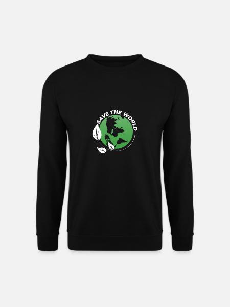 Save the World - Unisex Sweatshirt - black