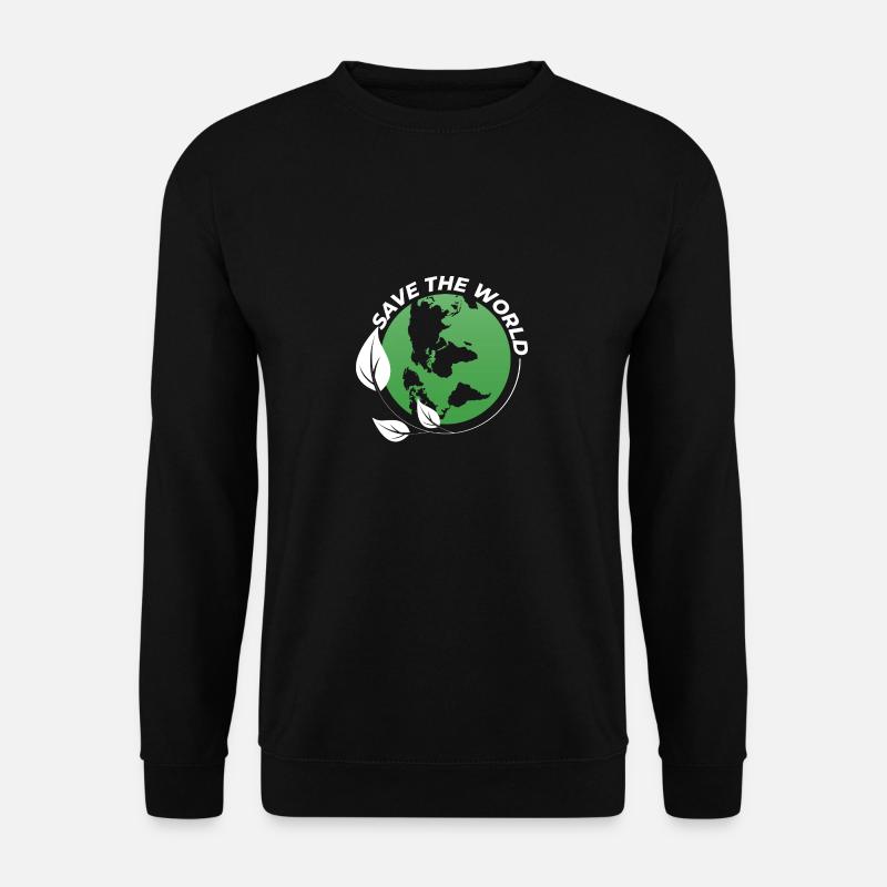 Save the World - Unisex Sweatshirt - black