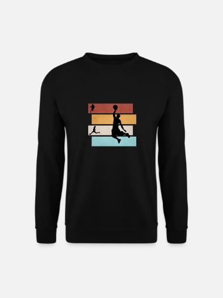 Basketball Basketballer - Unisex Pullover - Schwarz