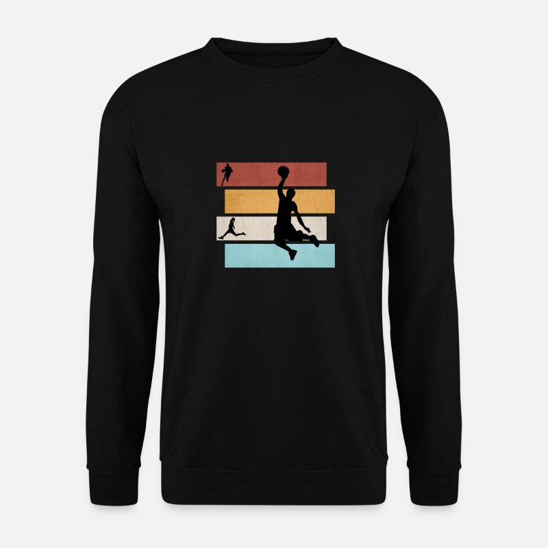 Joueurs de basket-ball - Sweat-shirt Unisexe - noir