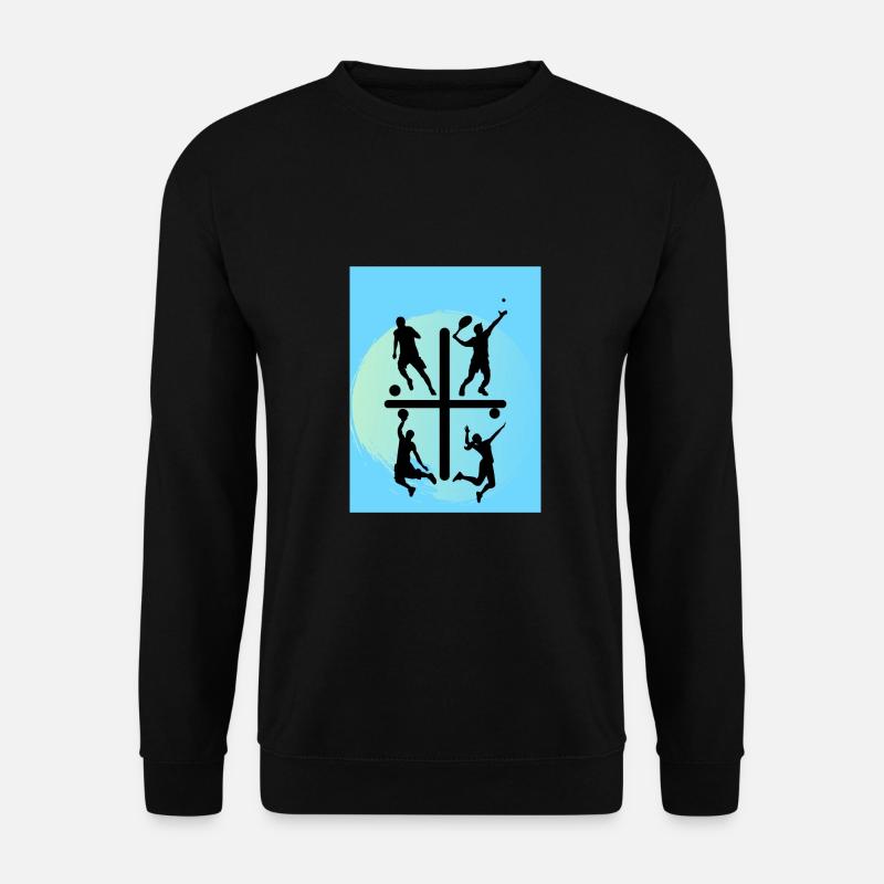 Sportdesign - Unisex Pullover - Schwarz