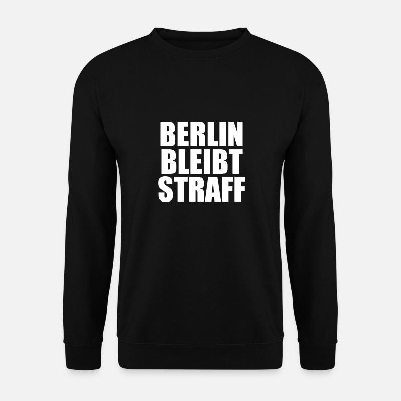 Berlin Souvenir Touristen Hauptstadt Metropole BLN - Unisex Pullover - Schwarz