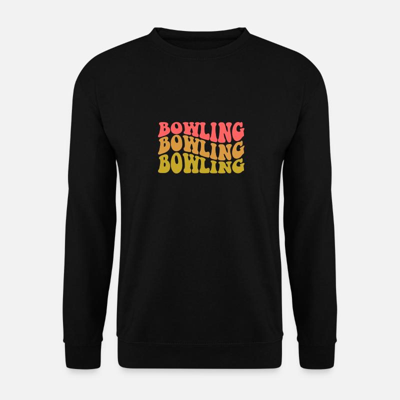 Bowling - Unisex Pullover - Schwarz