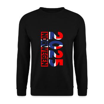 Holidays Norway 2025 Fisherman Fishing Team Carp Ang - Unisex Sweatshirt - black - Front - Alina (178cm) & Michal (187cm)