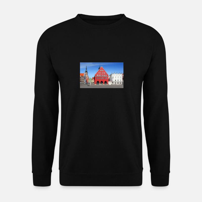 Greifswalder street - Unisex Pullover - Schwarz