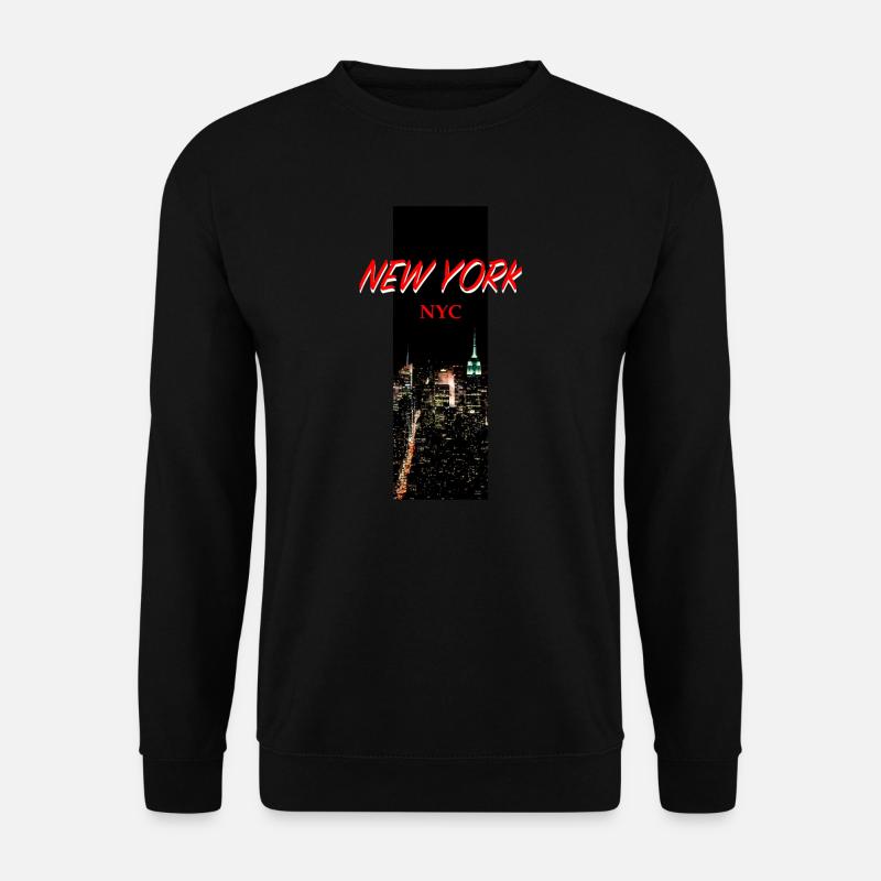 NYC Collection - Unisex Pullover - Schwarz