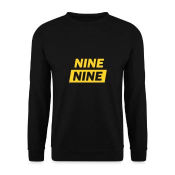 Brooklyn nine nine B99 NYPD - Unisex Sweatshirt - black - Front - Alina (178cm) & Michal (187cm)