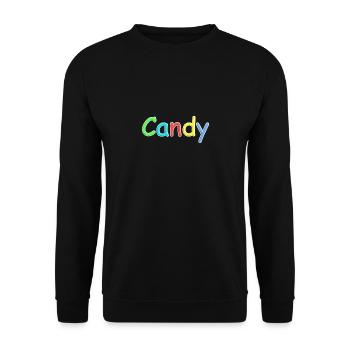 Candy Candy police en coloré - Sweat-shirt Unisexe - noir - Devant - Alina (178cm) & Michal (187cm)