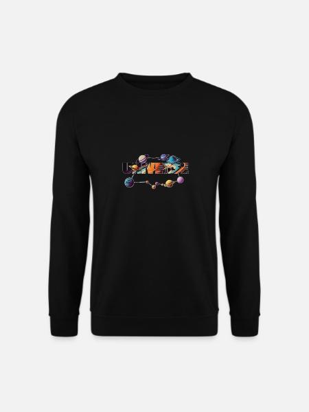 universe - Unisex Pullover - Schwarz