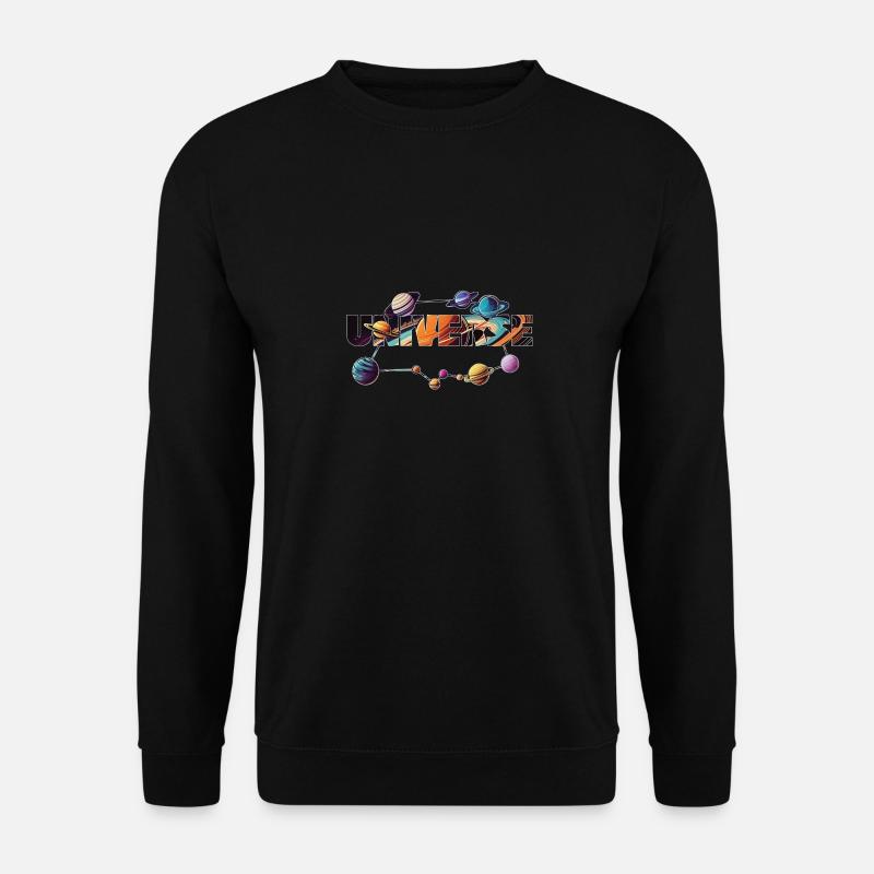 universe - Unisex Pullover - Schwarz