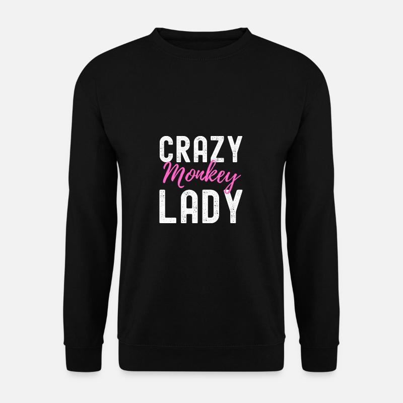 monkey - Unisex Sweatshirt - black