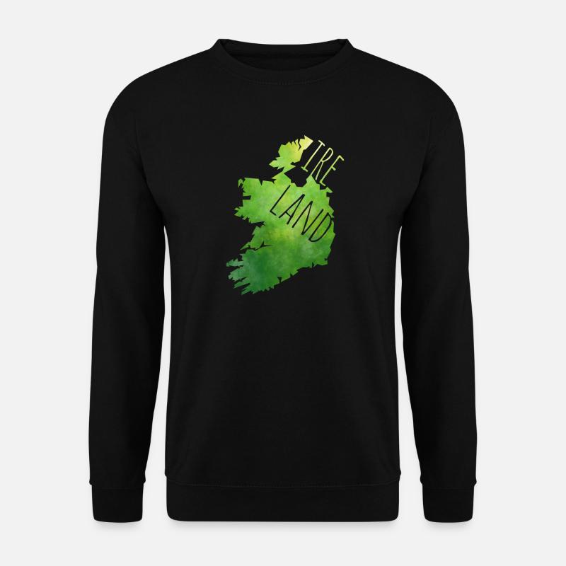 Ireland - Unisex Pullover - Schwarz