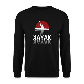 Kajak - Unisex Pullover - Schwarz - Vorne - Alina (178cm) & Michal (187cm)