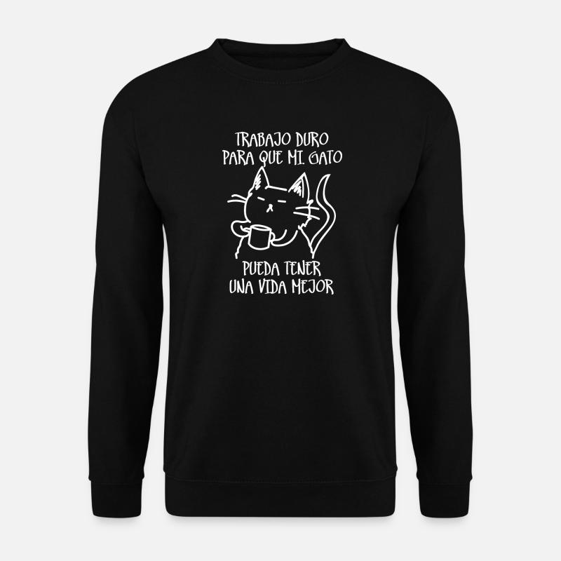 Hard work (dark) - Unisex Sweatshirt - black
