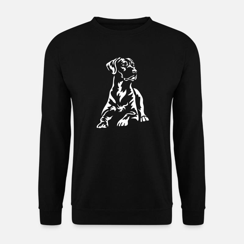 Rhodesian Ridgeback « Black Edition » - Sweat-shirt Unisexe - noir