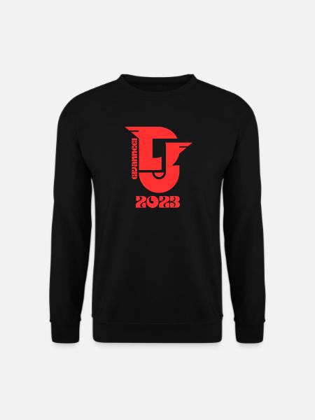 Red Retro Large Logo 2026 - Unisex Sweatshirt - black