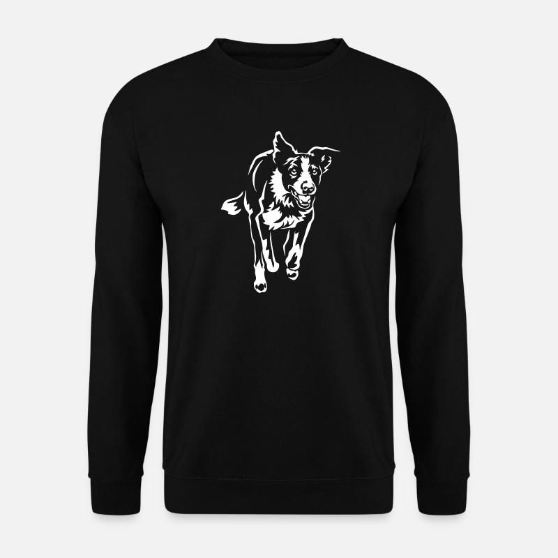 Border Collie « Black Edition » - Sweat-shirt Unisexe - noir