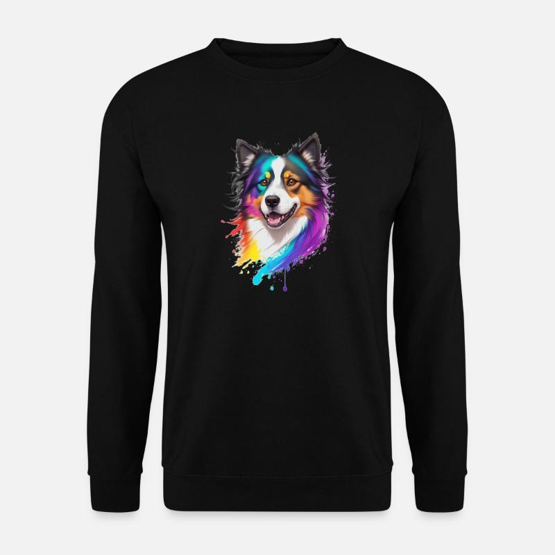 Collie - Unisex Pullover - Schwarz