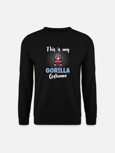 Gorilla Monkey - Unisex Sweatshirt - black