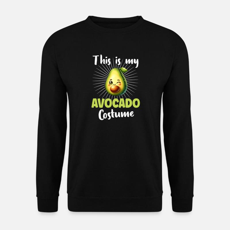 Avocado - Unisex Pullover - Schwarz