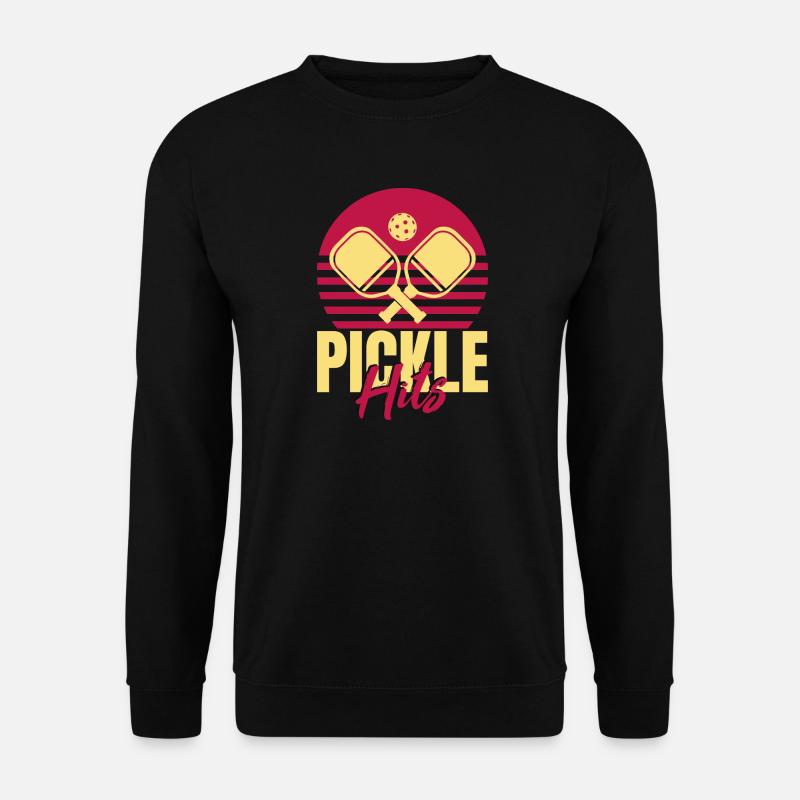 Pickleball Hits - Unisex Pullover - Schwarz