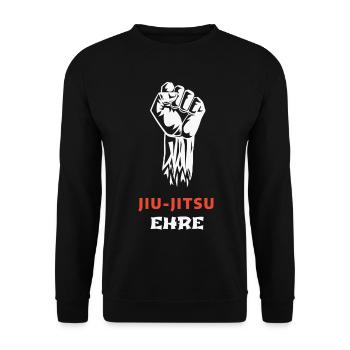 JIU-JITSU : L’honneur avant tout - Sweat-shirt Unisexe - noir - Devant - Alina (178cm) & Michal (187cm)