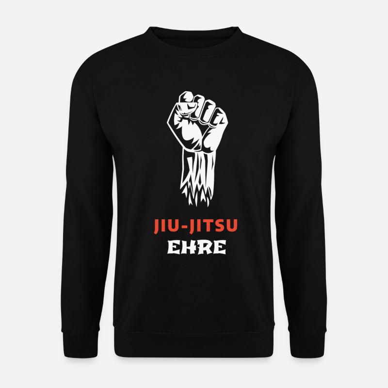 JIU-JITSU: Ehre Über Alles - Unisex Pullover - Schwarz