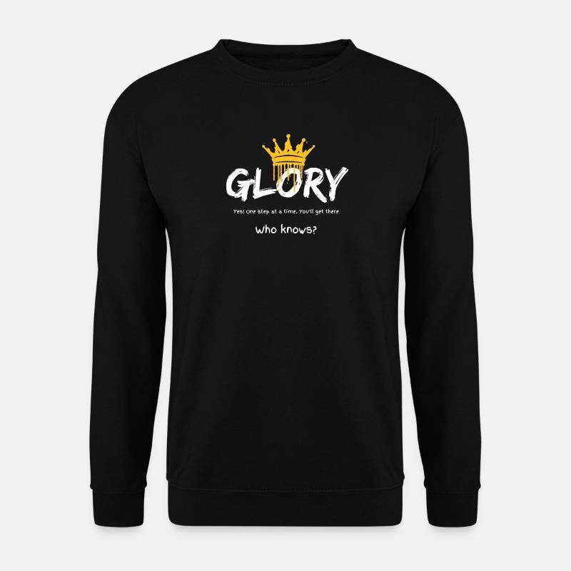 Glory Crown Graffiti - Unisex Sweatshirt - black
