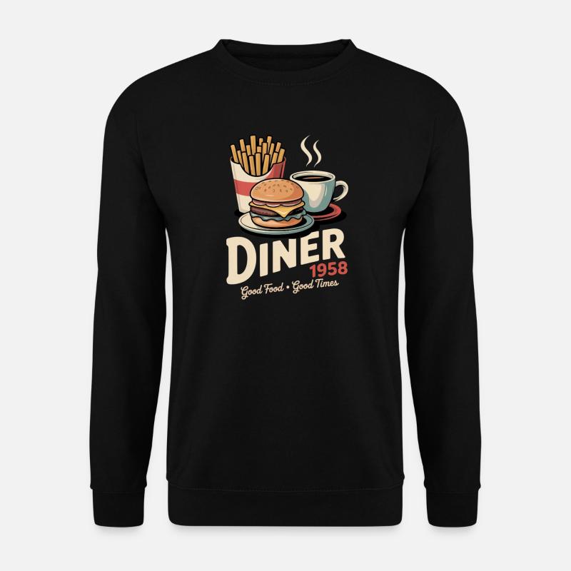 Dinner 1958 - Unisex Sweatshirt - black