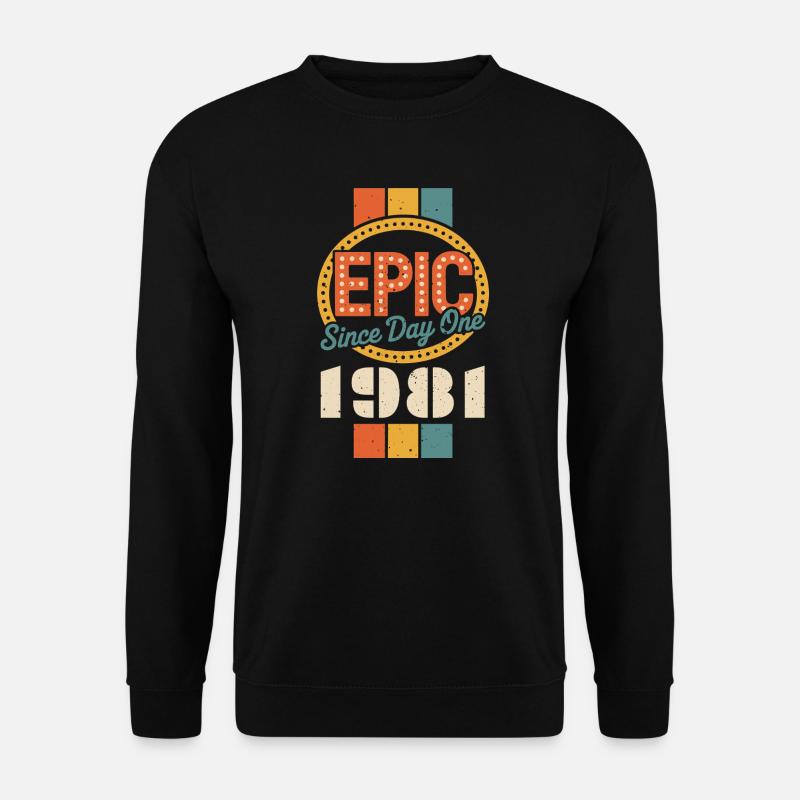Legendär seit 1981 - Unisex Pullover - Schwarz