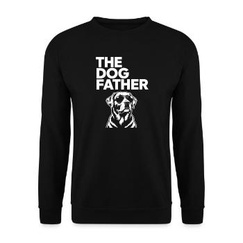 Labrador Retriever The Dog Father Dog Owner - Unisex Sweatshirt - black - Front - Alina (178cm) & Michal (187cm)