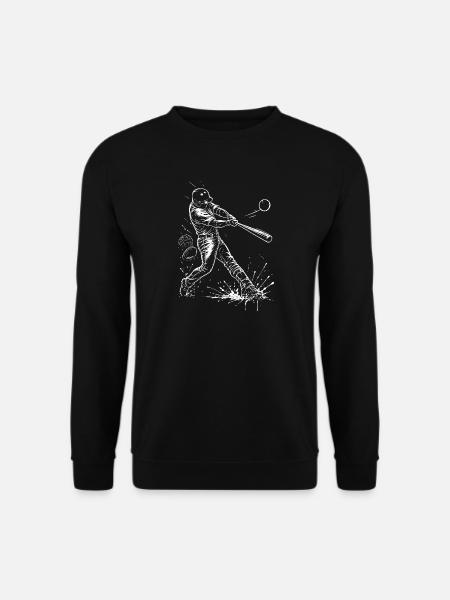 Baseball - Unisex Pullover - Schwarz