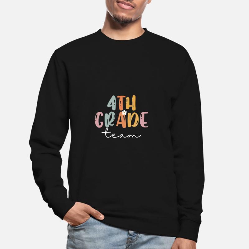 Équipe 4e année comme 4e année Escouade école élémentaire Sweat-shirt Unisexe