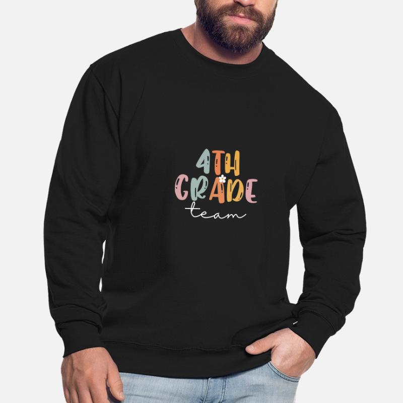 Équipe 4e année comme 4e année Escouade école élémentaire Sweat-shirt Unisexe