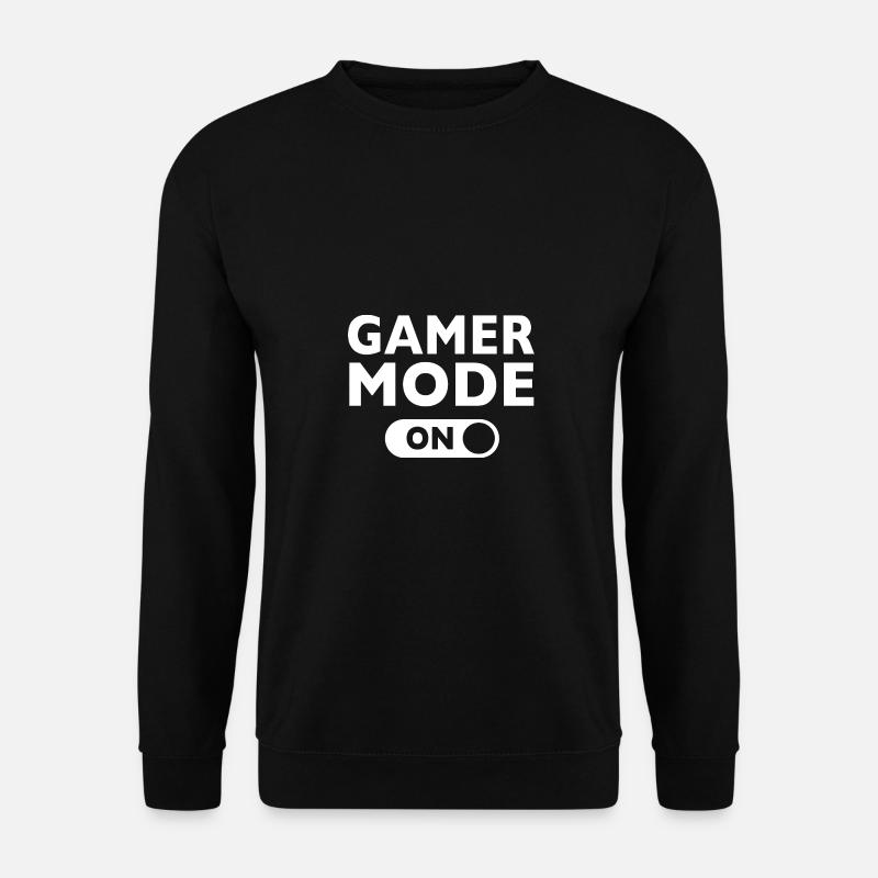 GAMER MODE ON! Gift - Unisex Sweatshirt - black