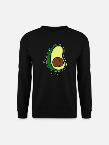 Avocado - Unisex Pullover - Schwarz