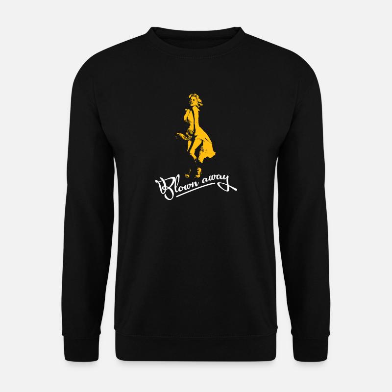 Marilyn Monroe - Umgehauen - Geschenk - Unisex Pullover - Schwarz
