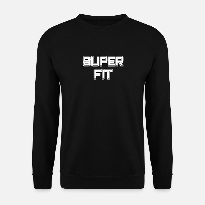 SUPER FIT - Unisex Pullover - Schwarz