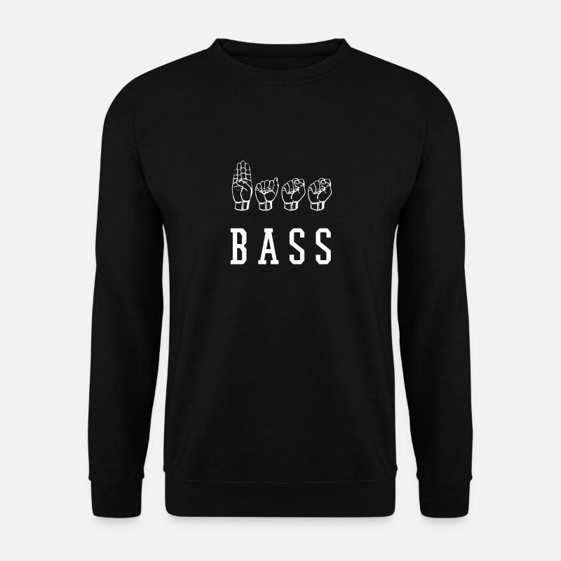 bass - Unisex Sweatshirt - black
